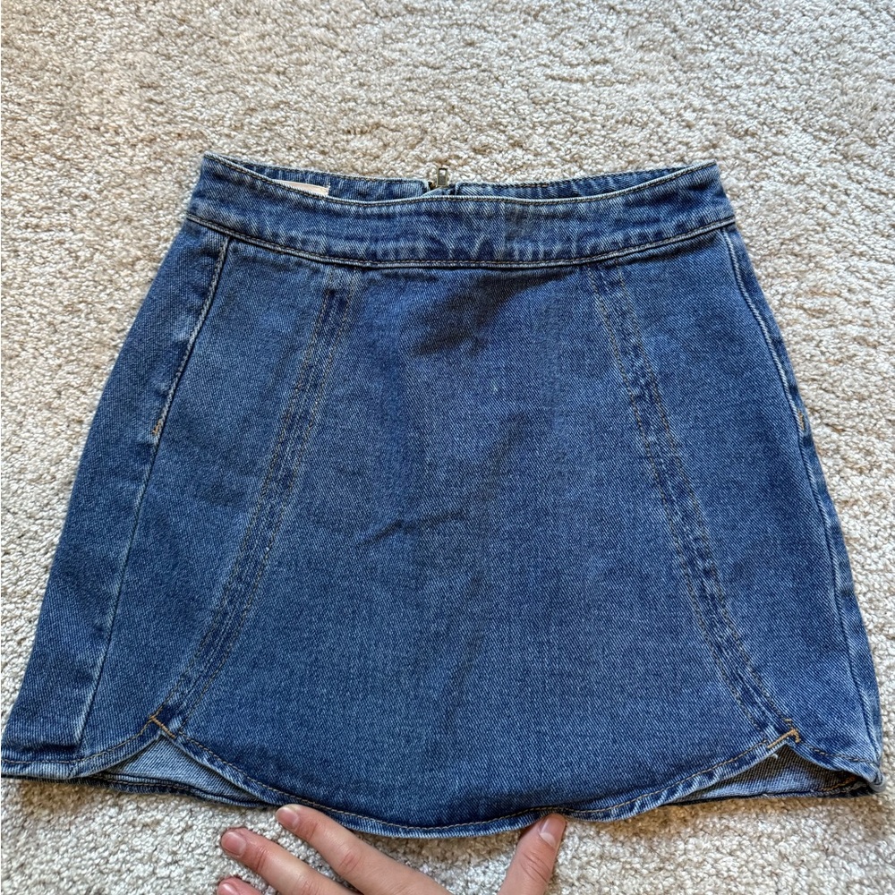 PacSun Denim Mini Skirt